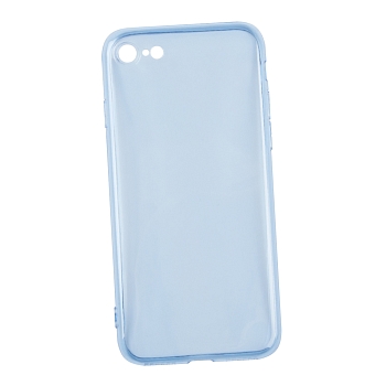 Силиконовый чехол "LP" для Apple iPhone 7, 8 TPU, синий (коробка)